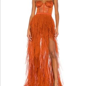 For Love and Lemons Bustier Gown- Size Small